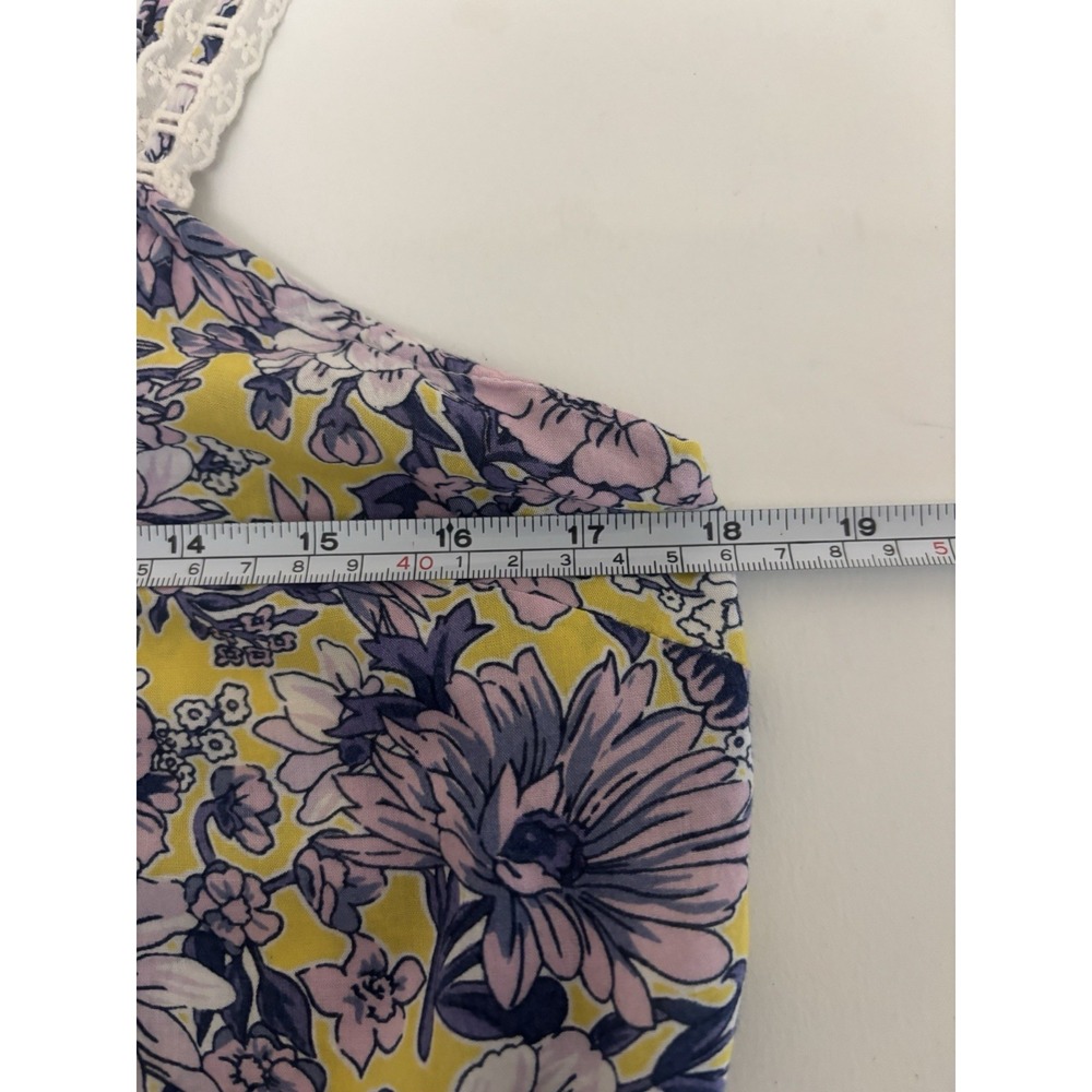 Anthropologie Pajamas Floral Pattern SET Pants Tank Camisole Size Small - Picture 11 of 13